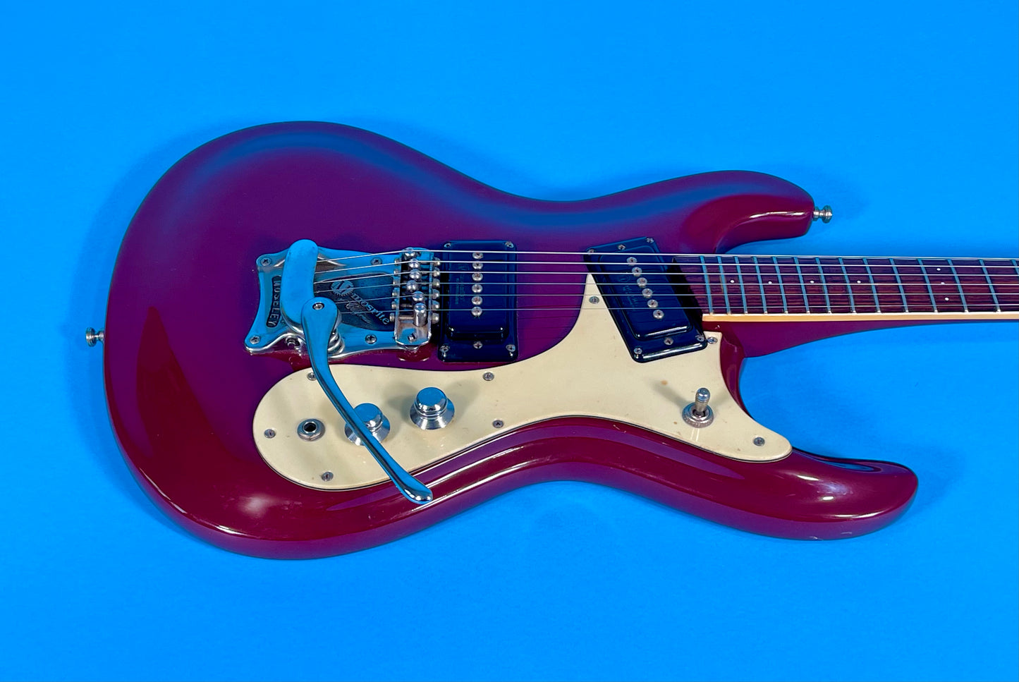 1967 Mosrite Ventures Mark I Model Oxblood Maroon