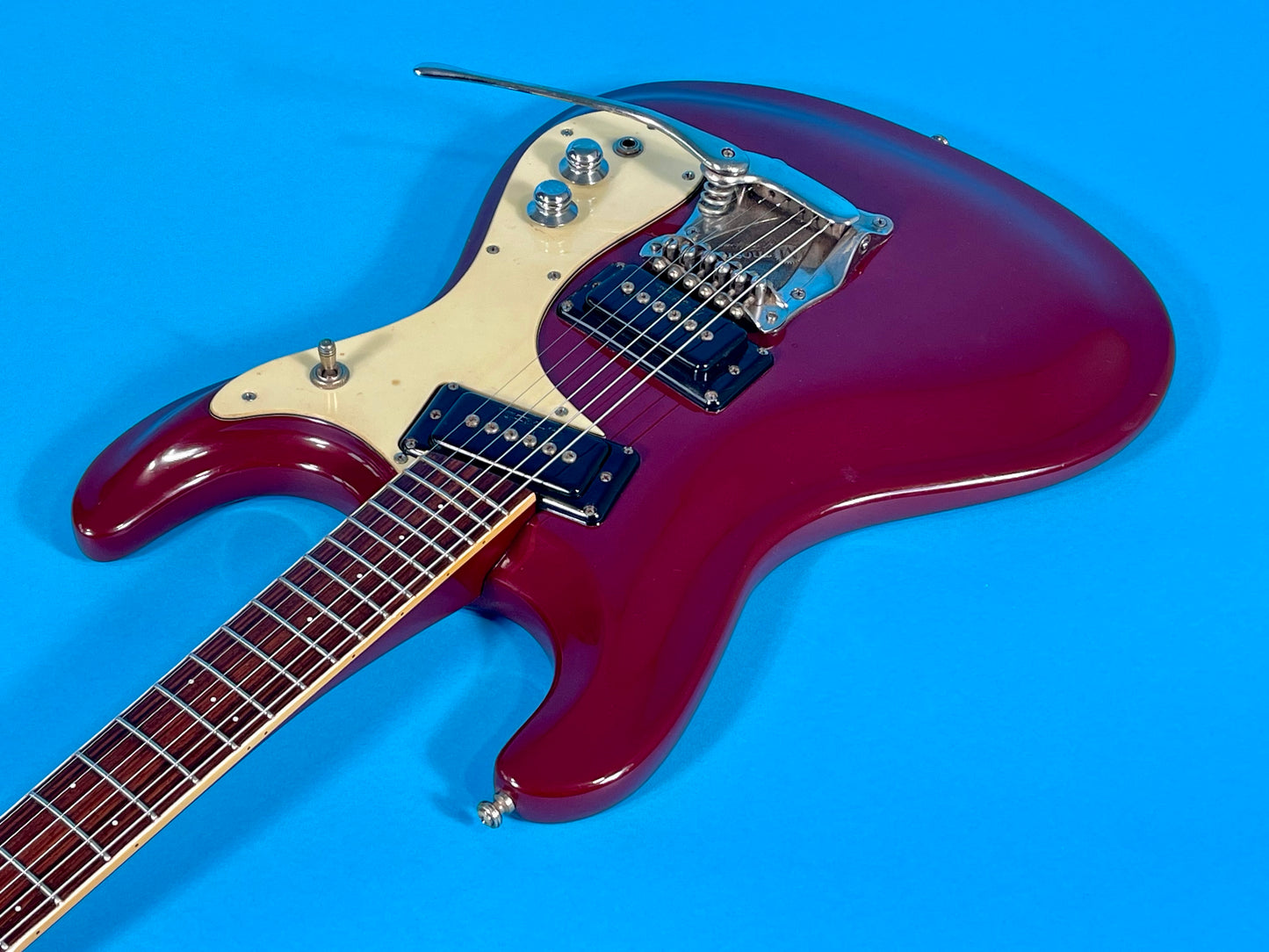 1967 Mosrite Ventures Mark I Model Oxblood Maroon