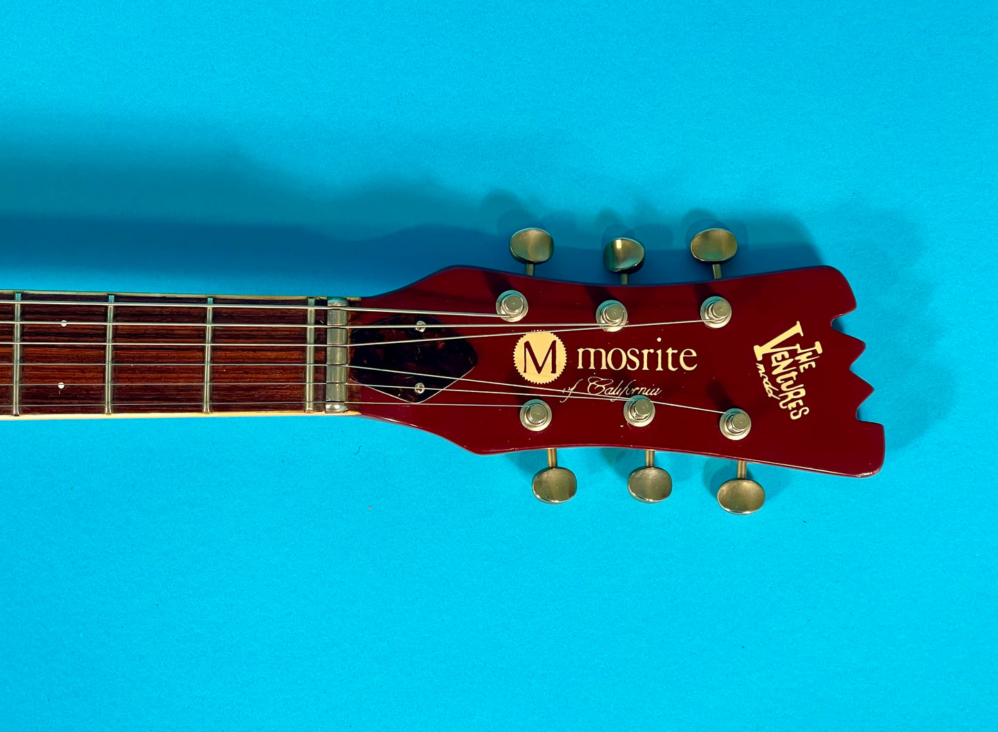 1967 Mosrite Ventures Mark I Model Oxblood Maroon