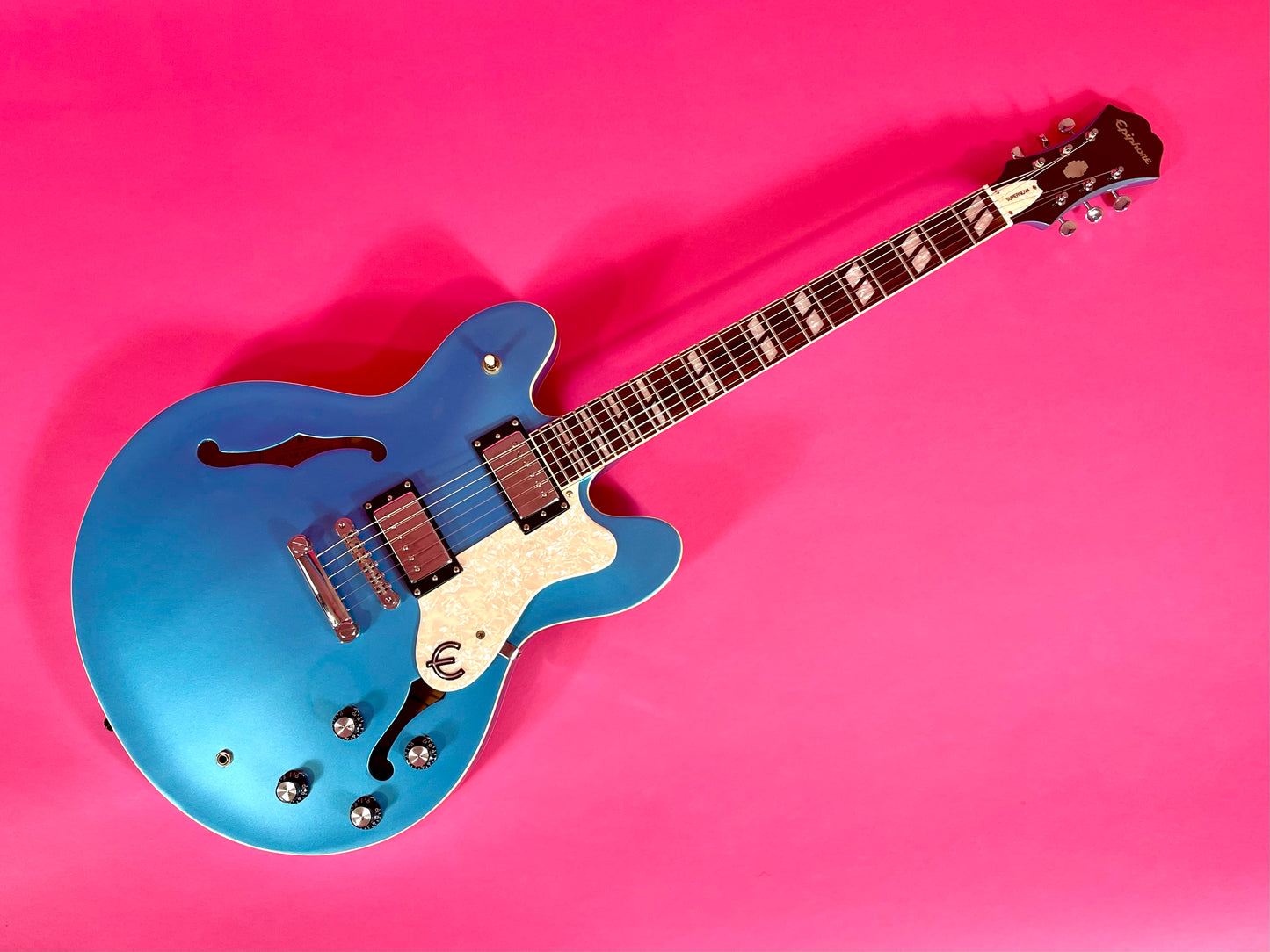 2003 Epiphone Supernova Noel Gallagher Manchester Blue