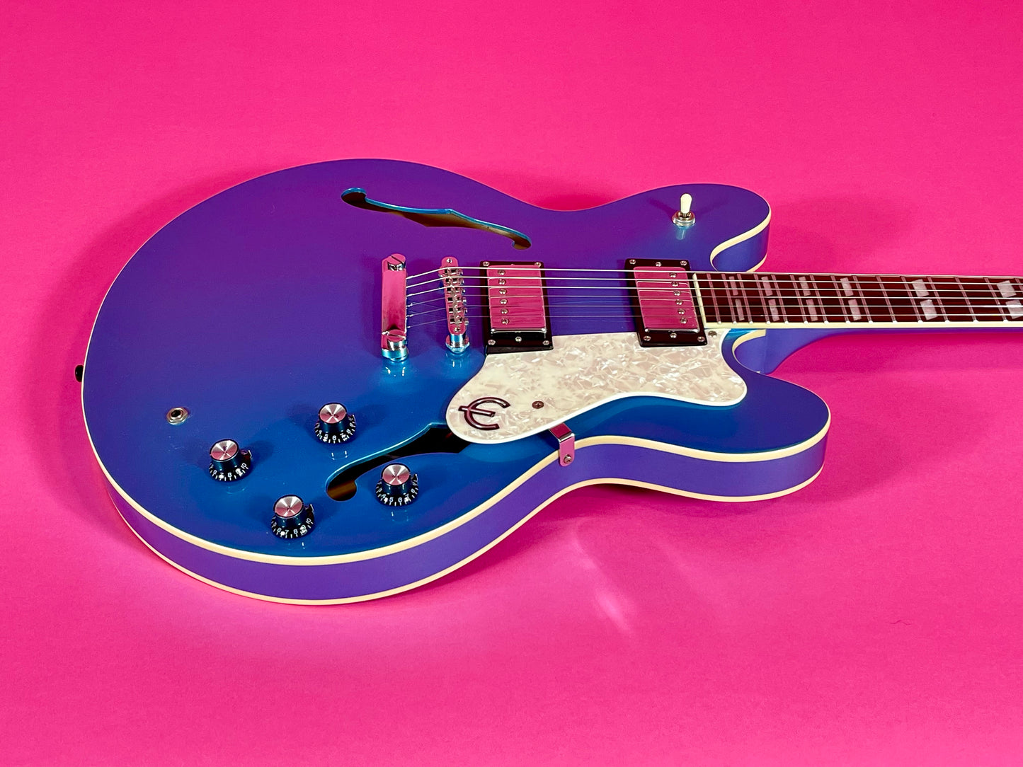 2003 Epiphone Supernova Noel Gallagher Manchester Blue
