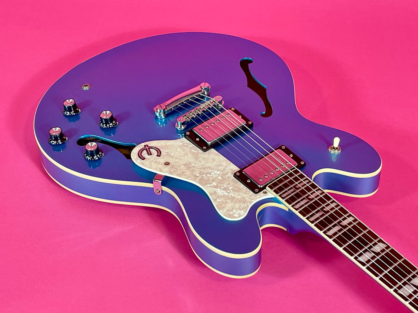 2003 Epiphone Supernova Noel Gallagher Manchester Blue