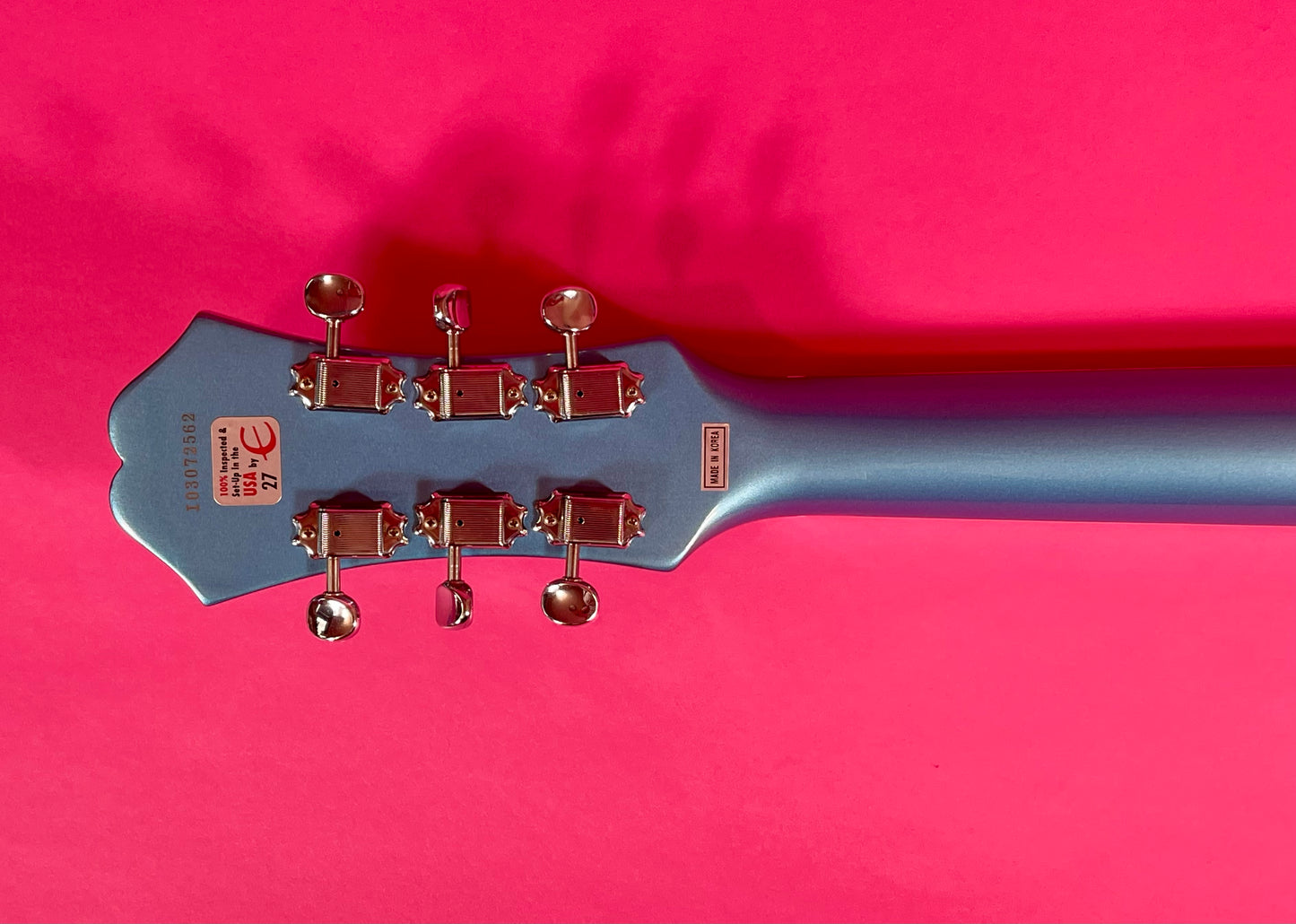 2003 Epiphone Supernova Noel Gallagher Manchester Blue