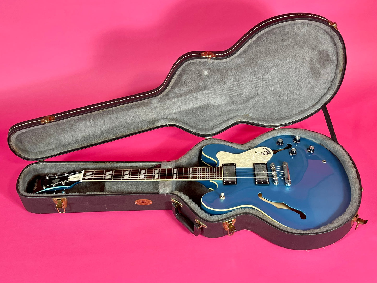 2003 Epiphone Supernova Noel Gallagher Manchester Blue