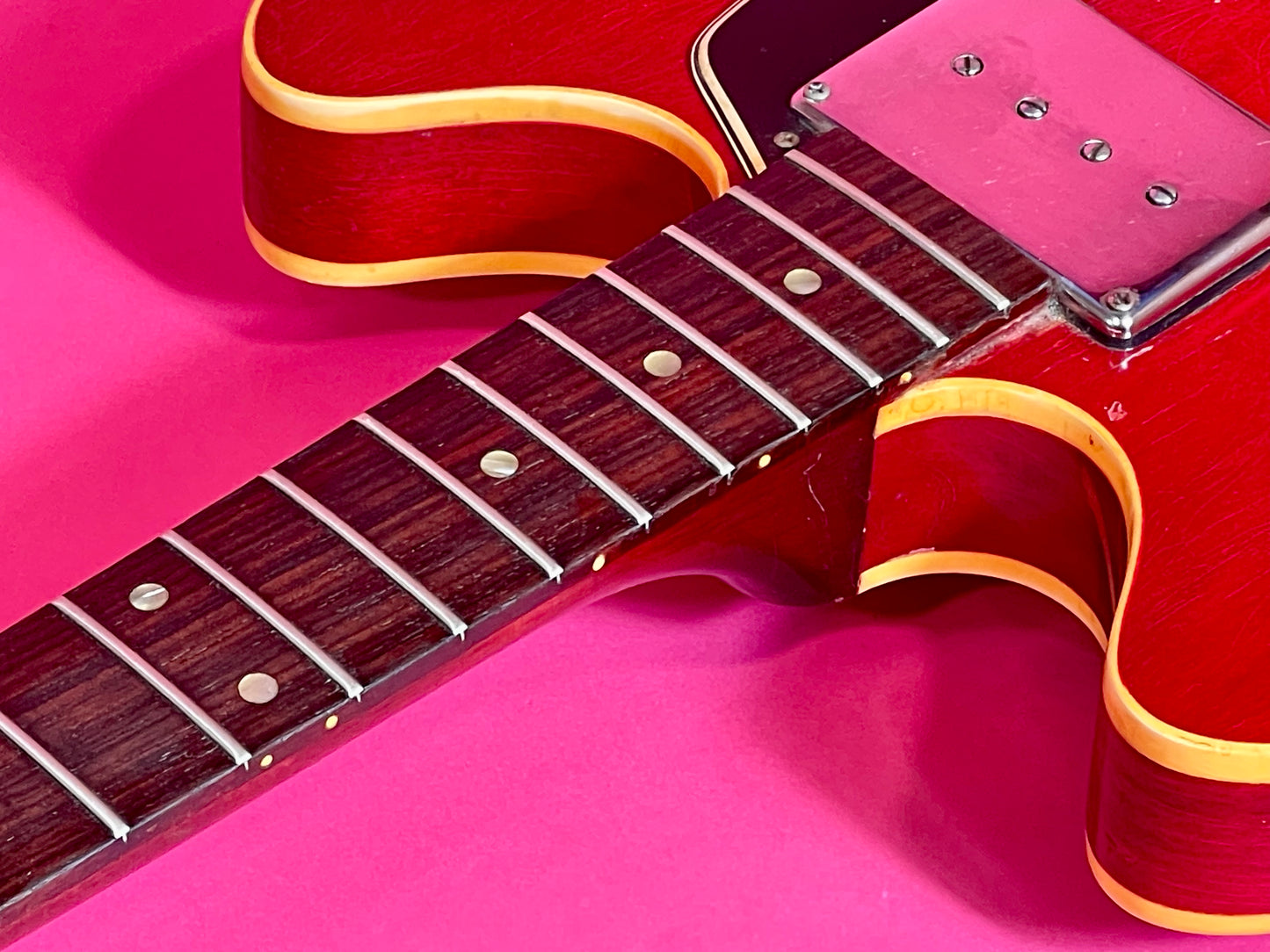 1967 Gibson EB-2DC double pickup semi-hollow body bass