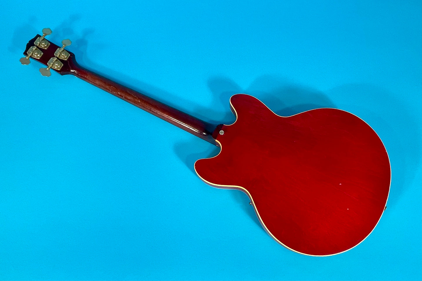 1967 Gibson EB-2DC double pickup semi-hollow body bass