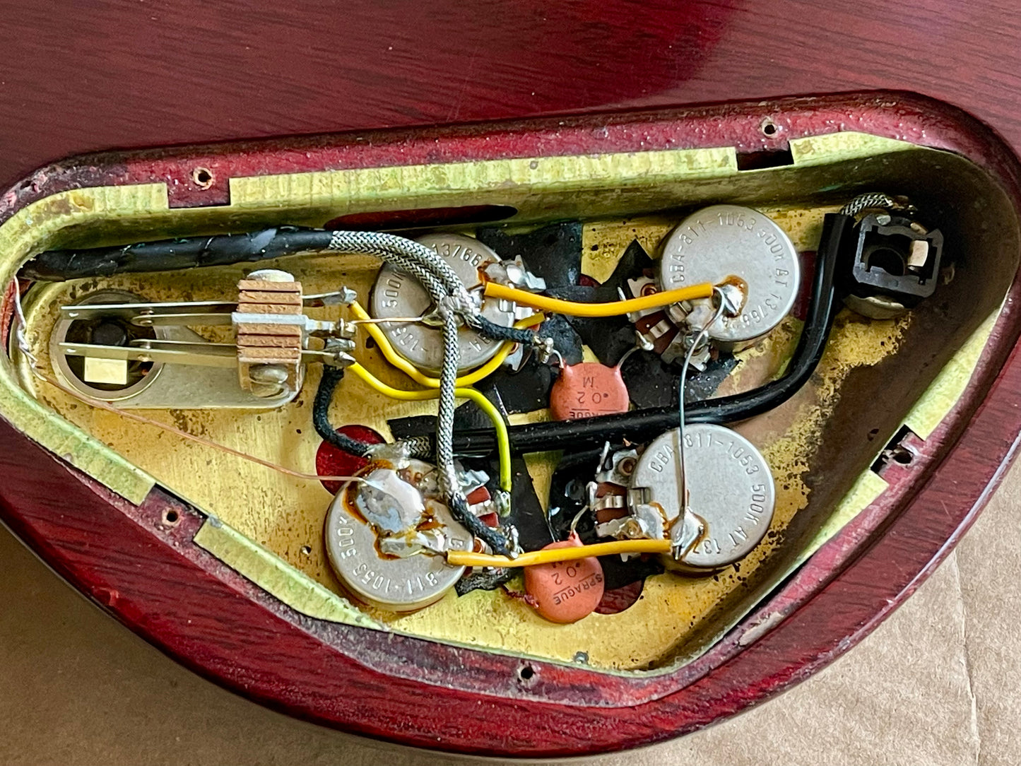 1966 Gibson SG Special 100% original factory Stinger!