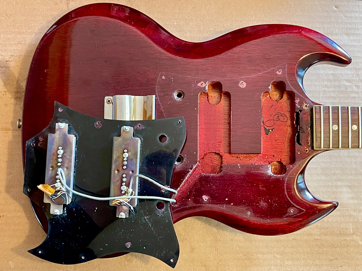 1966 Gibson SG Special 100% original factory Stinger!