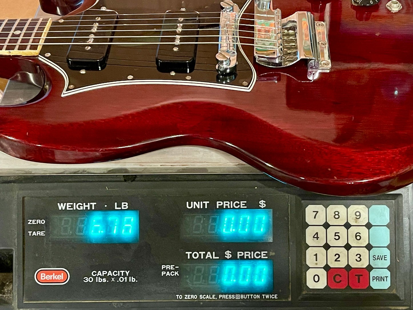 1966 Gibson SG Special 100% original factory Stinger!