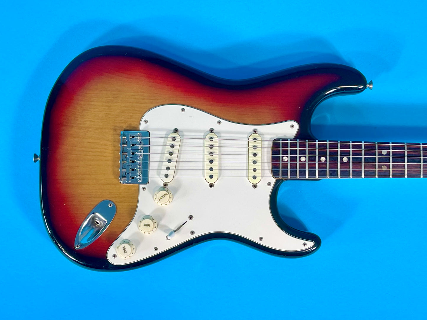 1973 Fender Stratocaster Rosewood finger board 3-color Sunburst Non-Trem