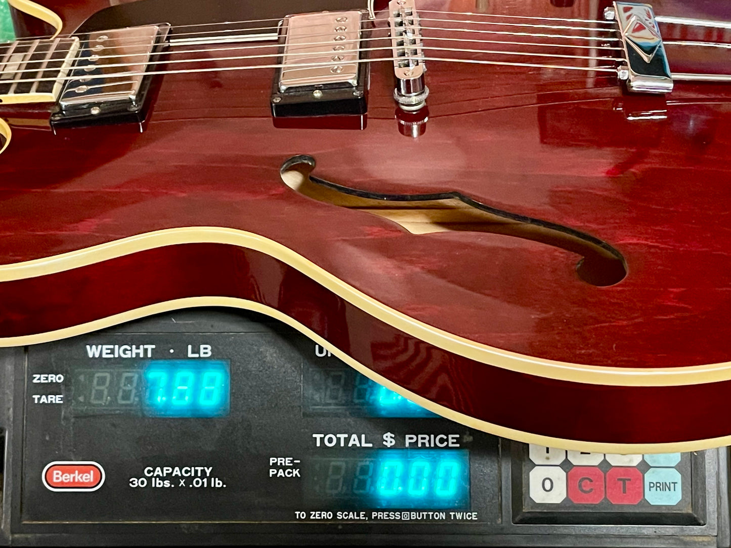 1977 Gibson ES-335-TD WR "Dark Cherry" Super Clean & 100% original