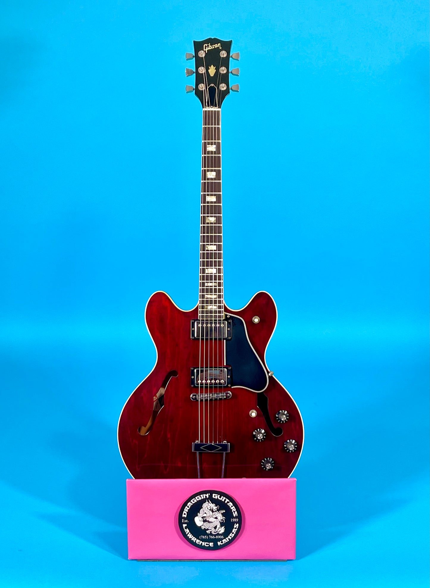1977 Gibson ES-335-TD WR "Dark Cherry" Super Clean & 100% original