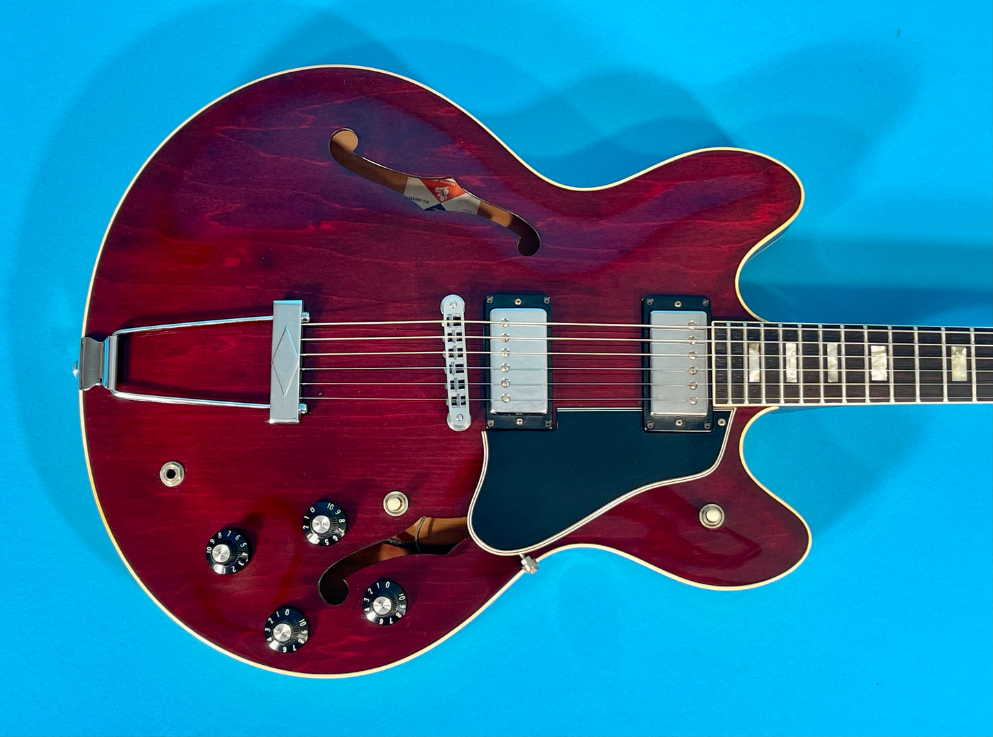 1977 Gibson ES-335-TD WR "Dark Cherry" Super Clean & 100% original