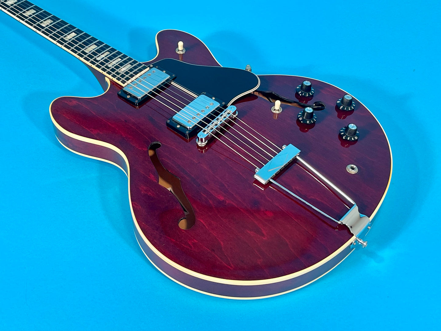 1977 Gibson ES-335-TD WR "Dark Cherry" Super Clean & 100% original
