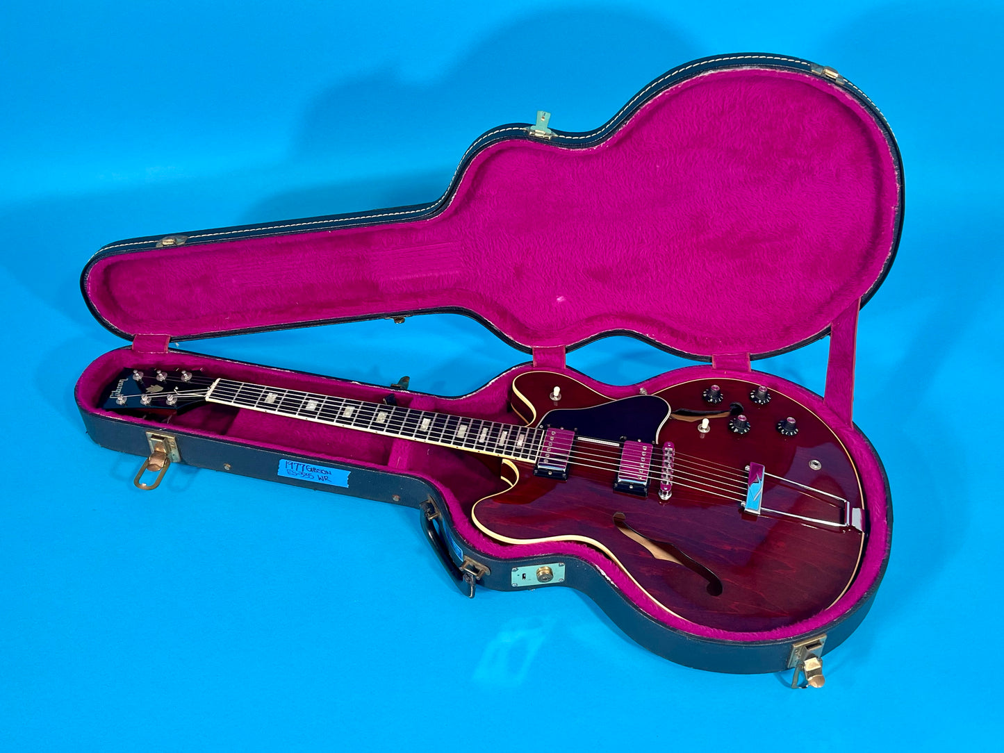 1977 Gibson ES-335-TD WR "Dark Cherry" Super Clean & 100% original