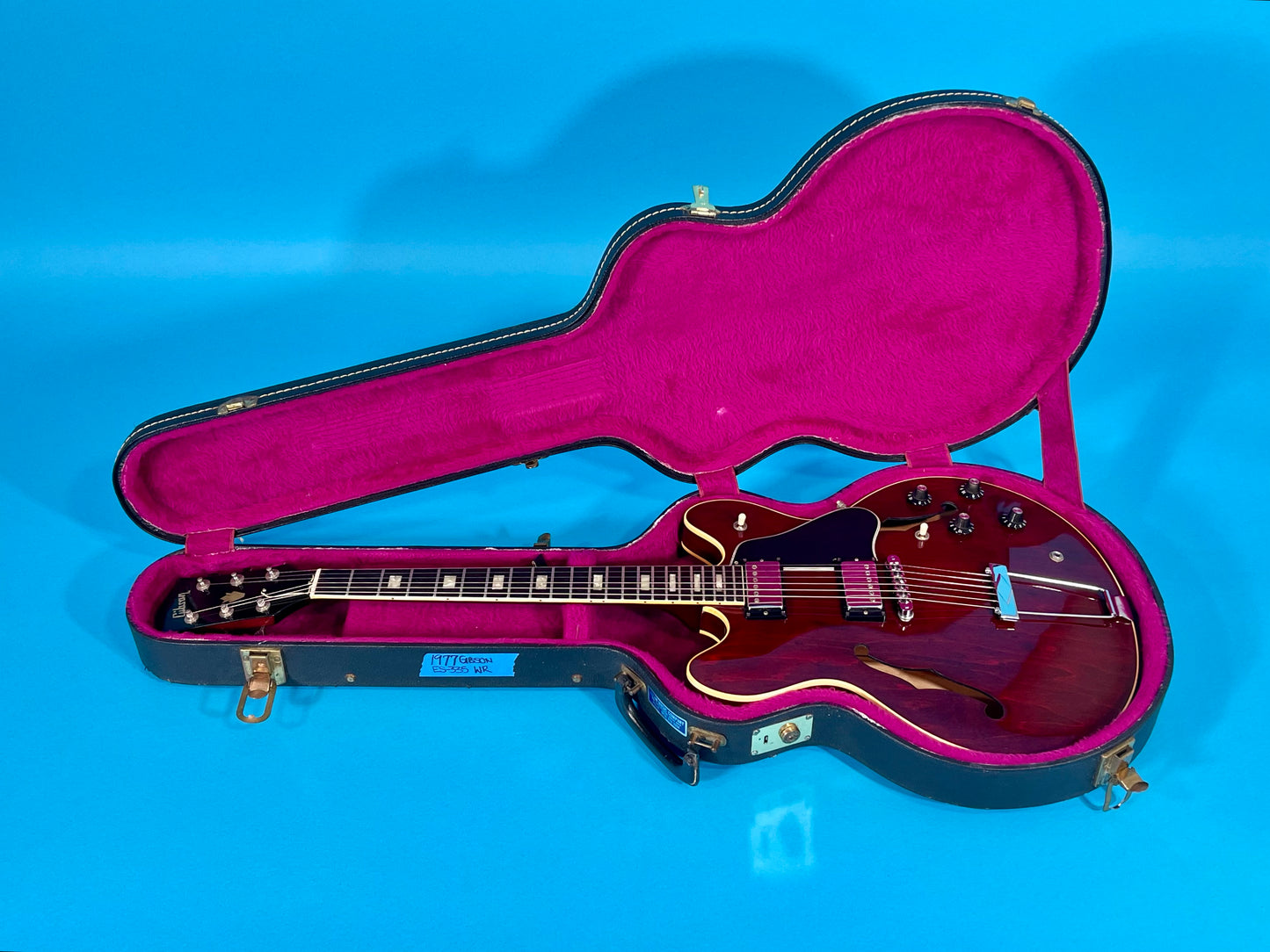 1977 Gibson ES-335-TD WR "Dark Cherry" Super Clean & 100% original