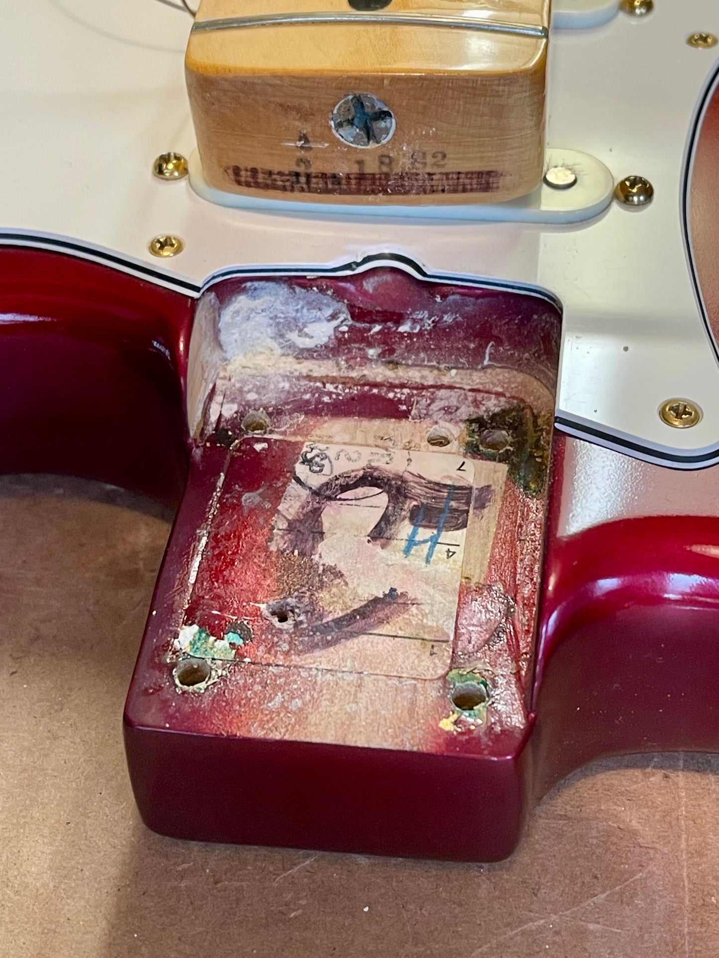 1982 Fender Strat Candy Apple Red Gold Hardware Collector's-grade Mint condition Unreal!