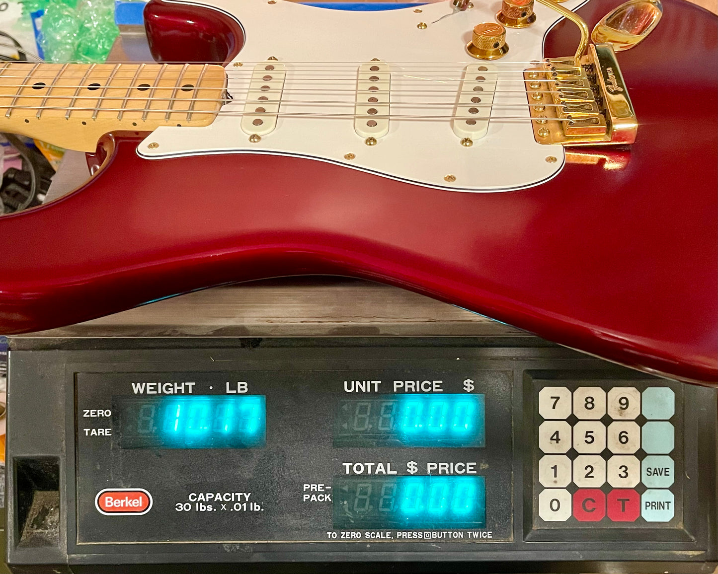 1982 Fender Strat Candy Apple Red Gold Hardware Collector's-grade Mint condition Unreal!