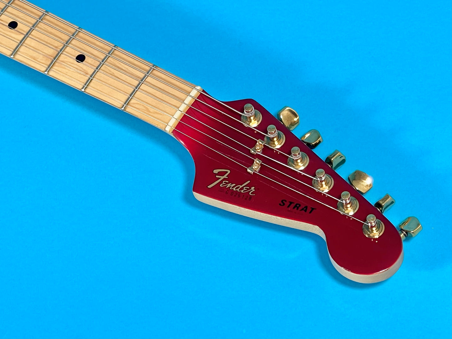 1982 Fender Strat Candy Apple Red Gold Hardware Collector's-grade Mint condition Unreal!