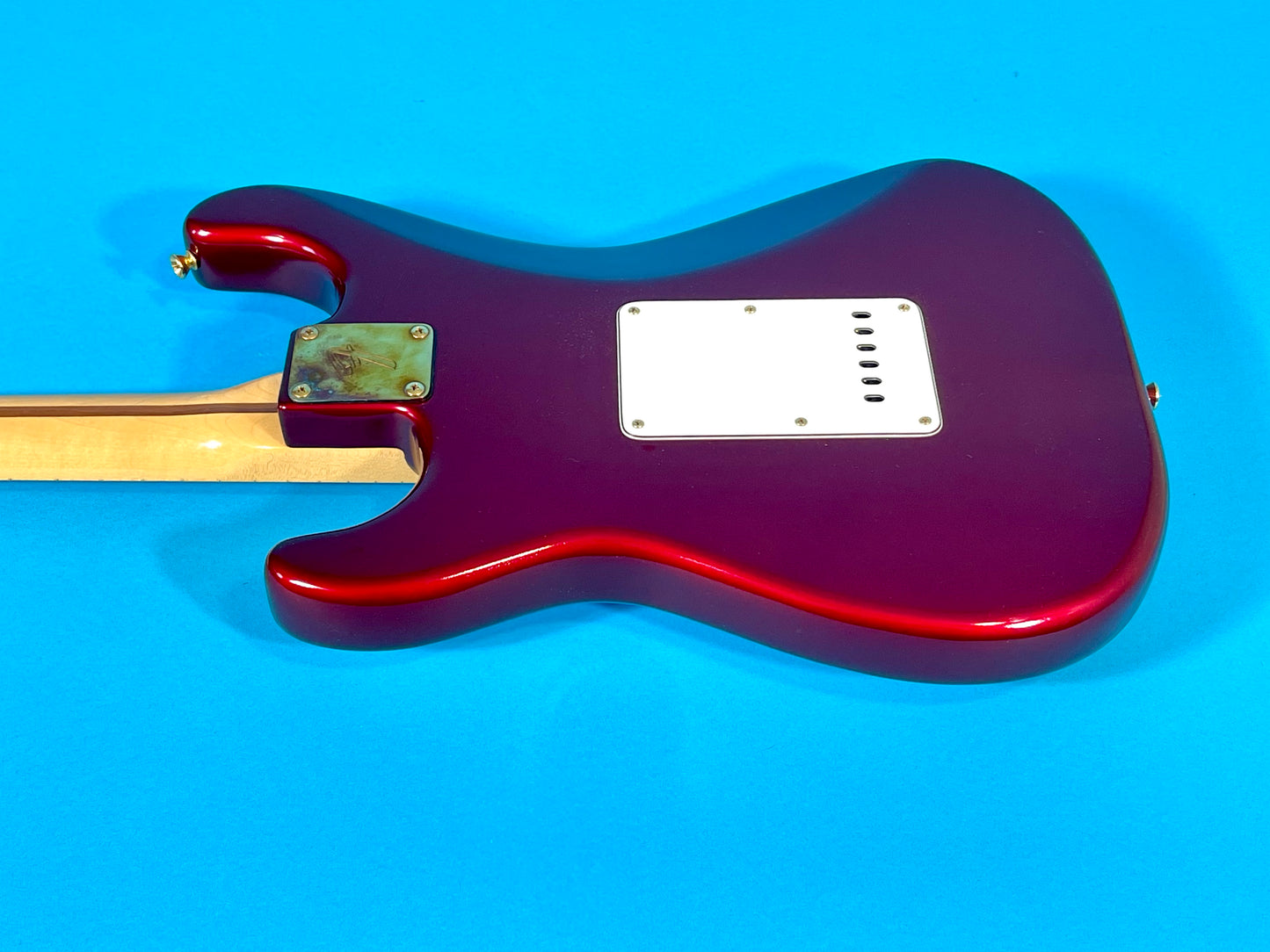1982 Fender Strat Candy Apple Red Gold Hardware Collector's-grade Mint condition Unreal!