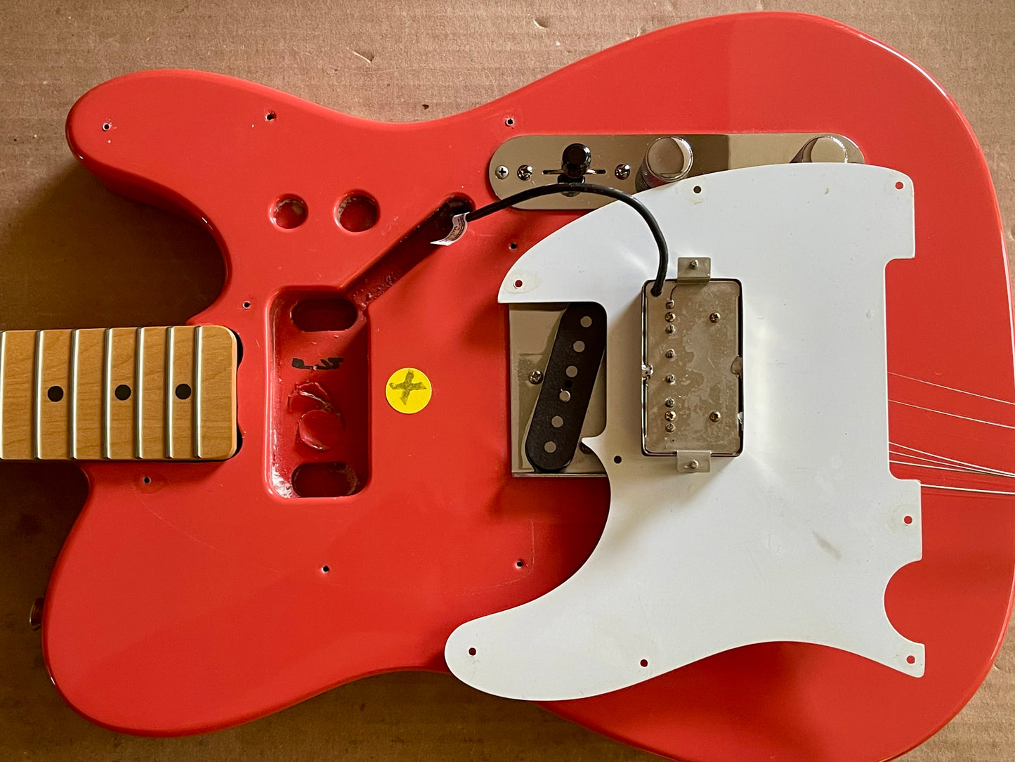 1997 Fender Telecaster U.S.A. made California series Fiesta Red super clean