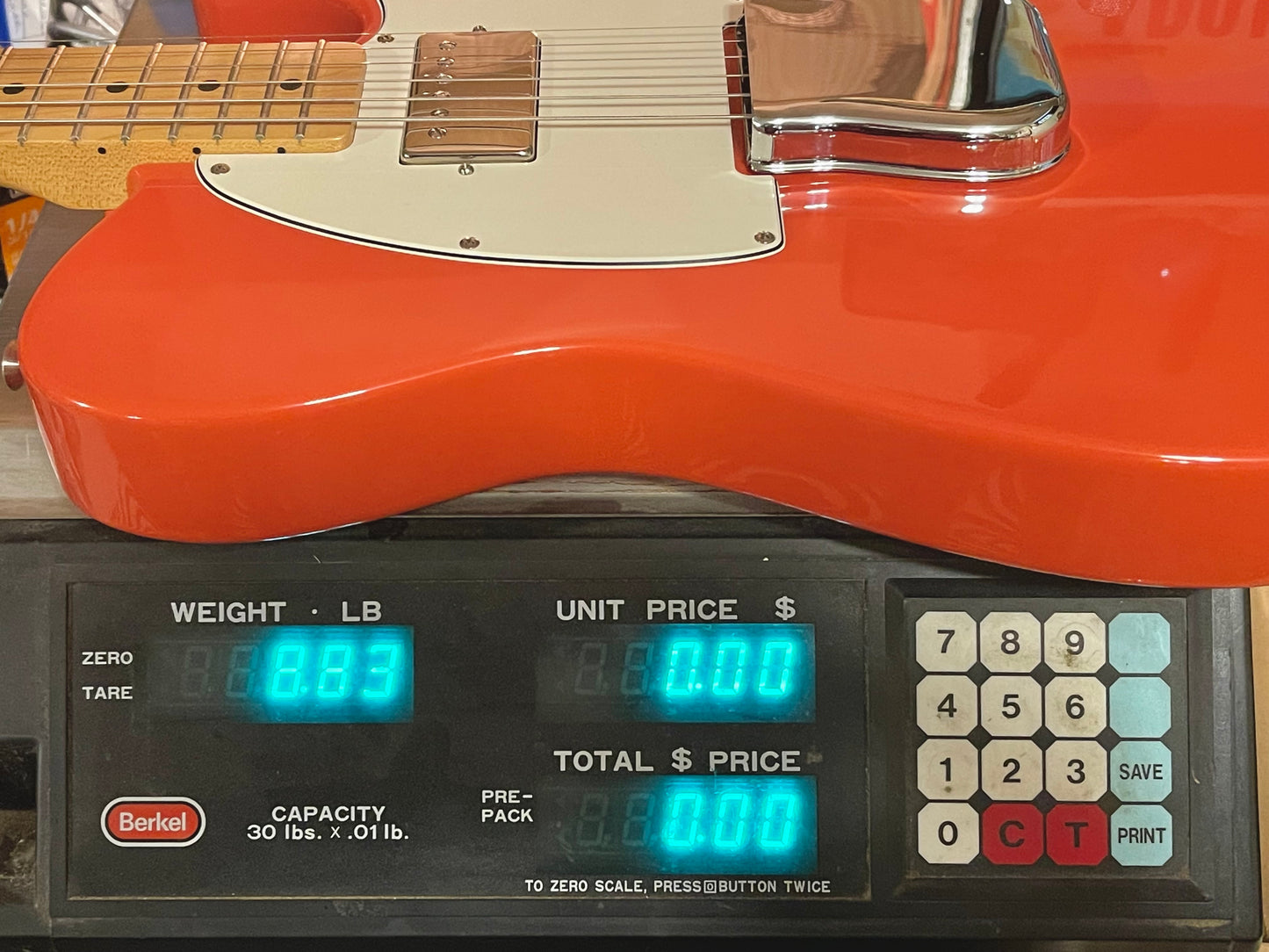 1997 Fender Telecaster U.S.A. made California series Fiesta Red super clean