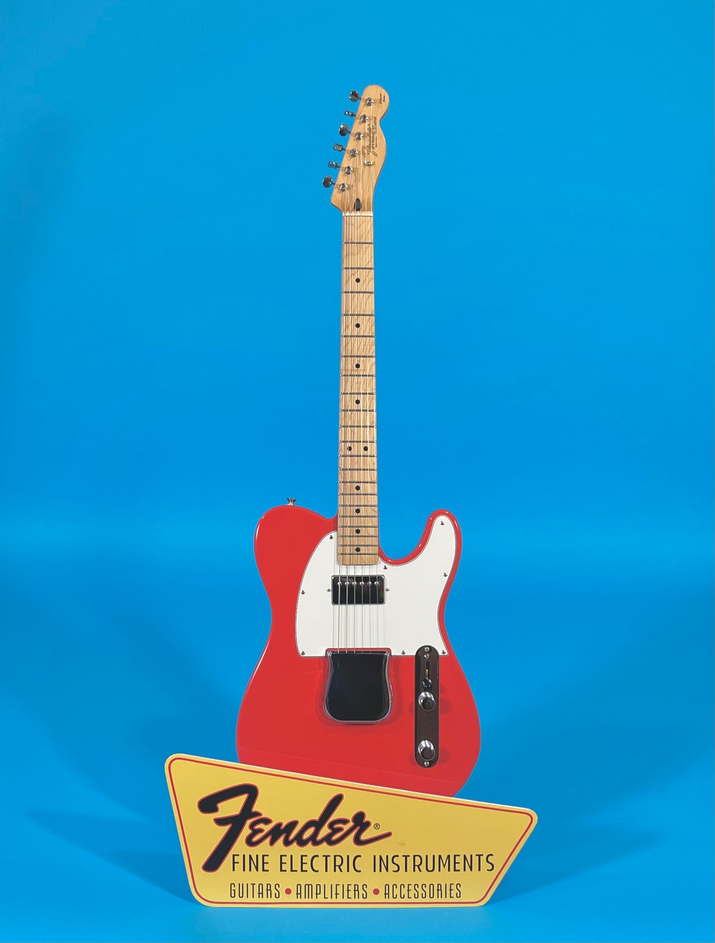 1997 Fender Telecaster U.S.A. made California series Fiesta Red super clean