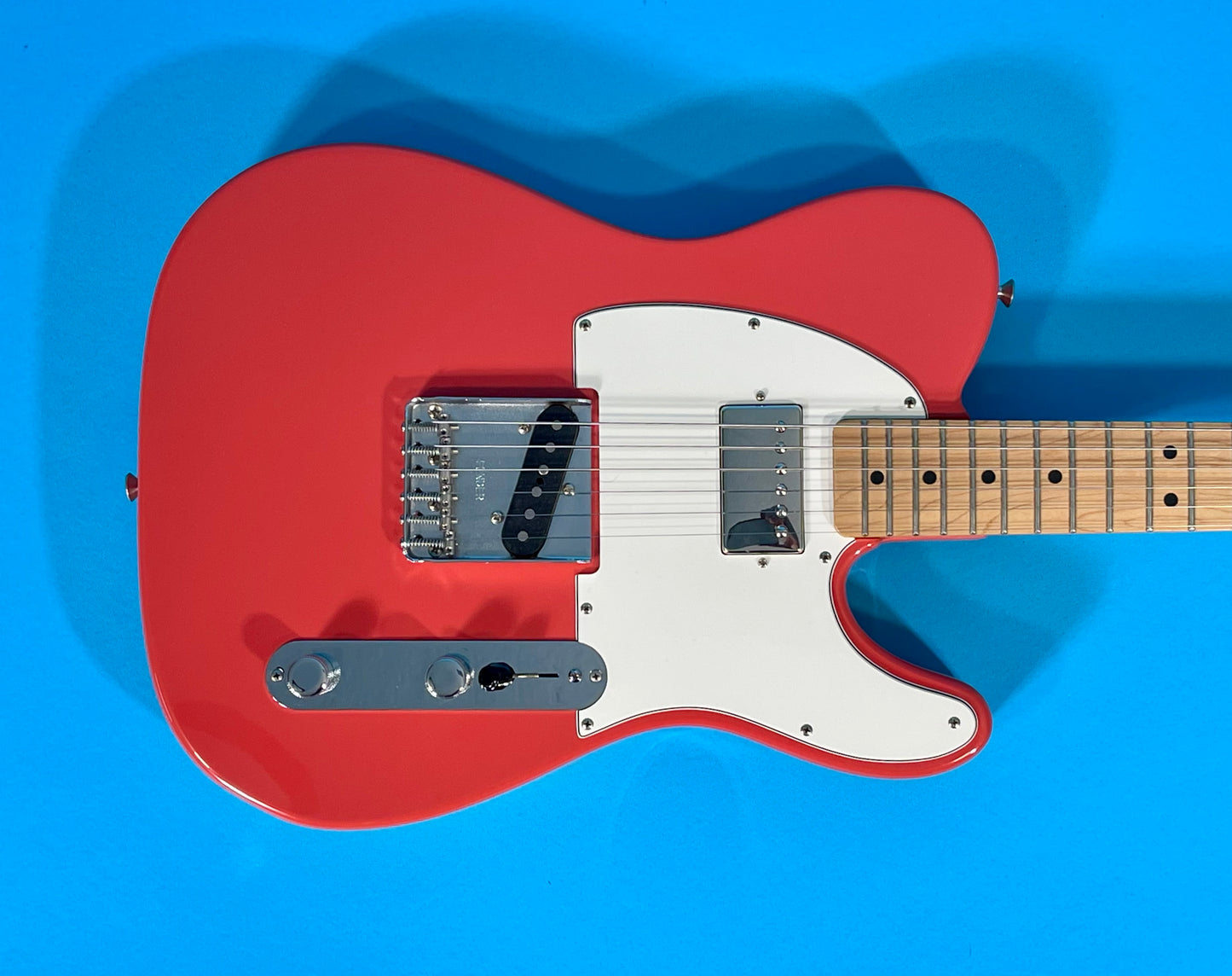 1997 Fender Telecaster U.S.A. made California series Fiesta Red super clean