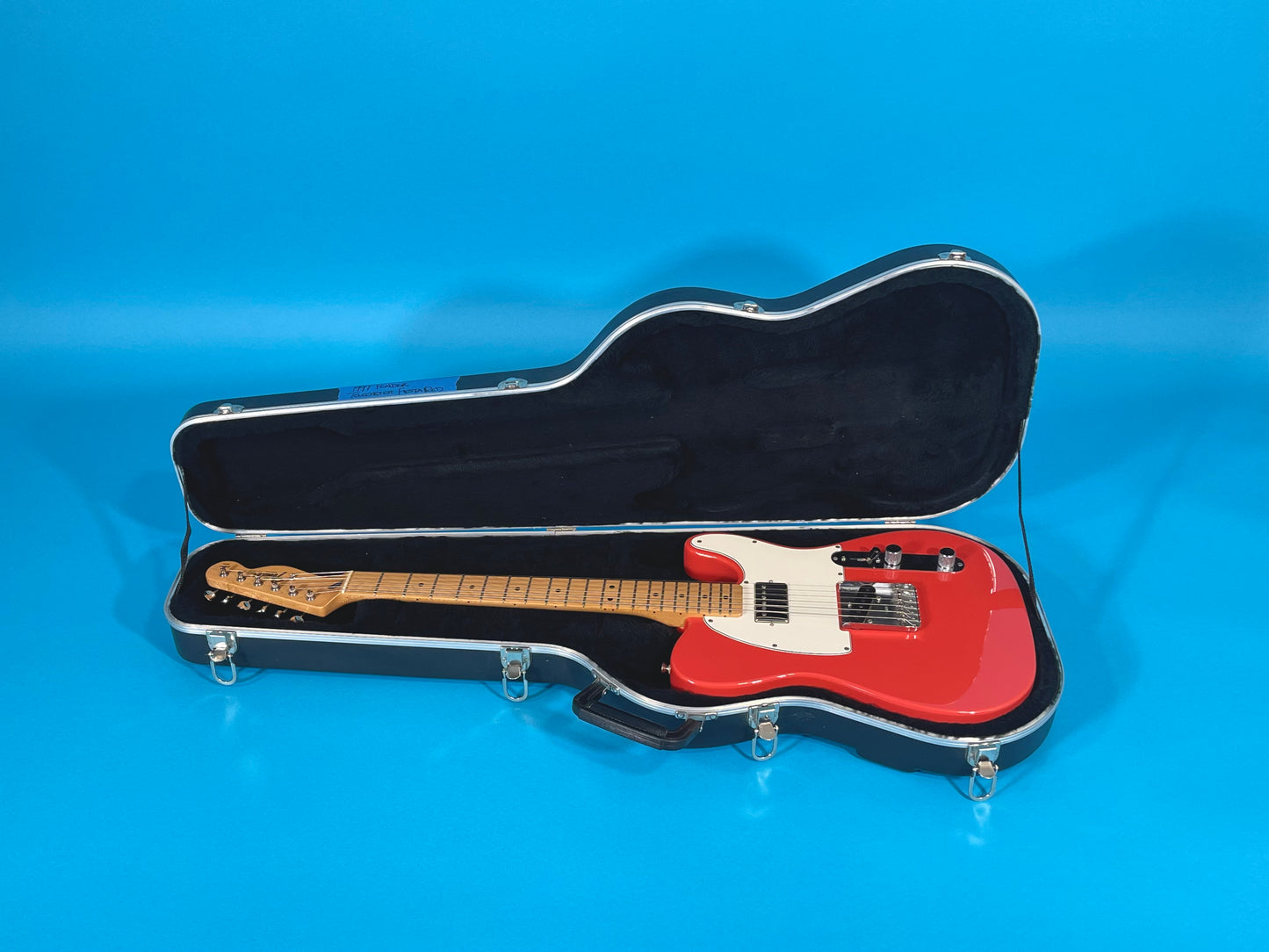 1997 Fender Telecaster U.S.A. made California series Fiesta Red super clean
