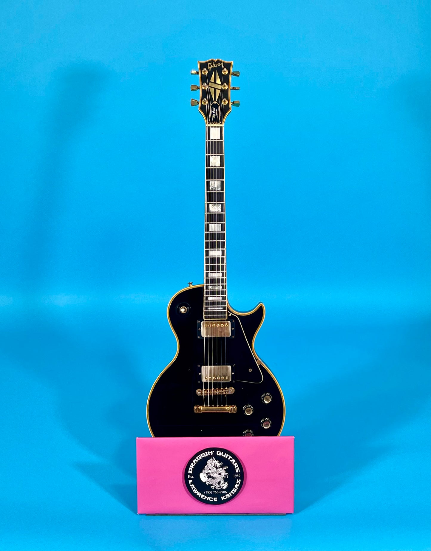 1978 Gibson Les Paul Custom Black 100% Original