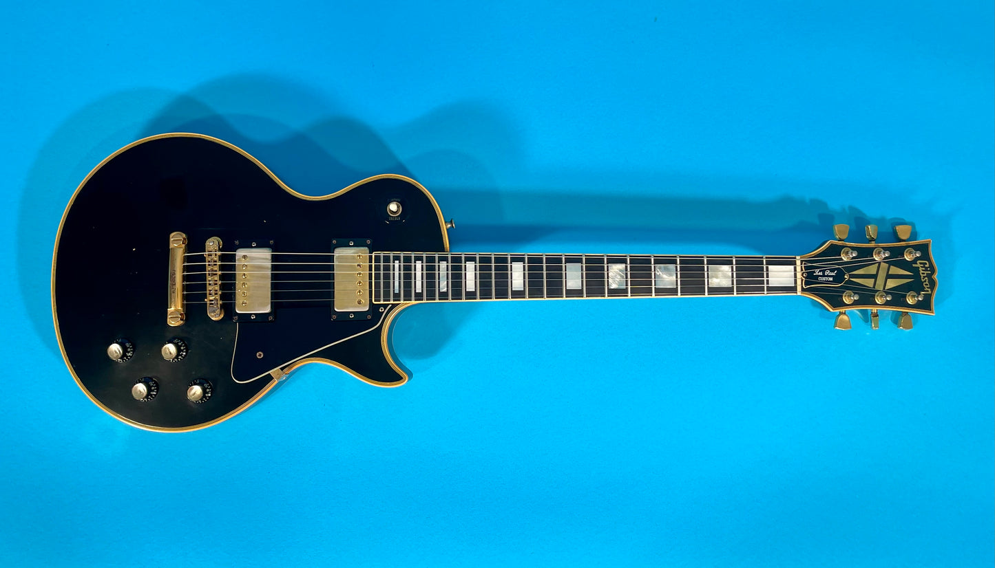 1978 Gibson Les Paul Custom Black 100% Original