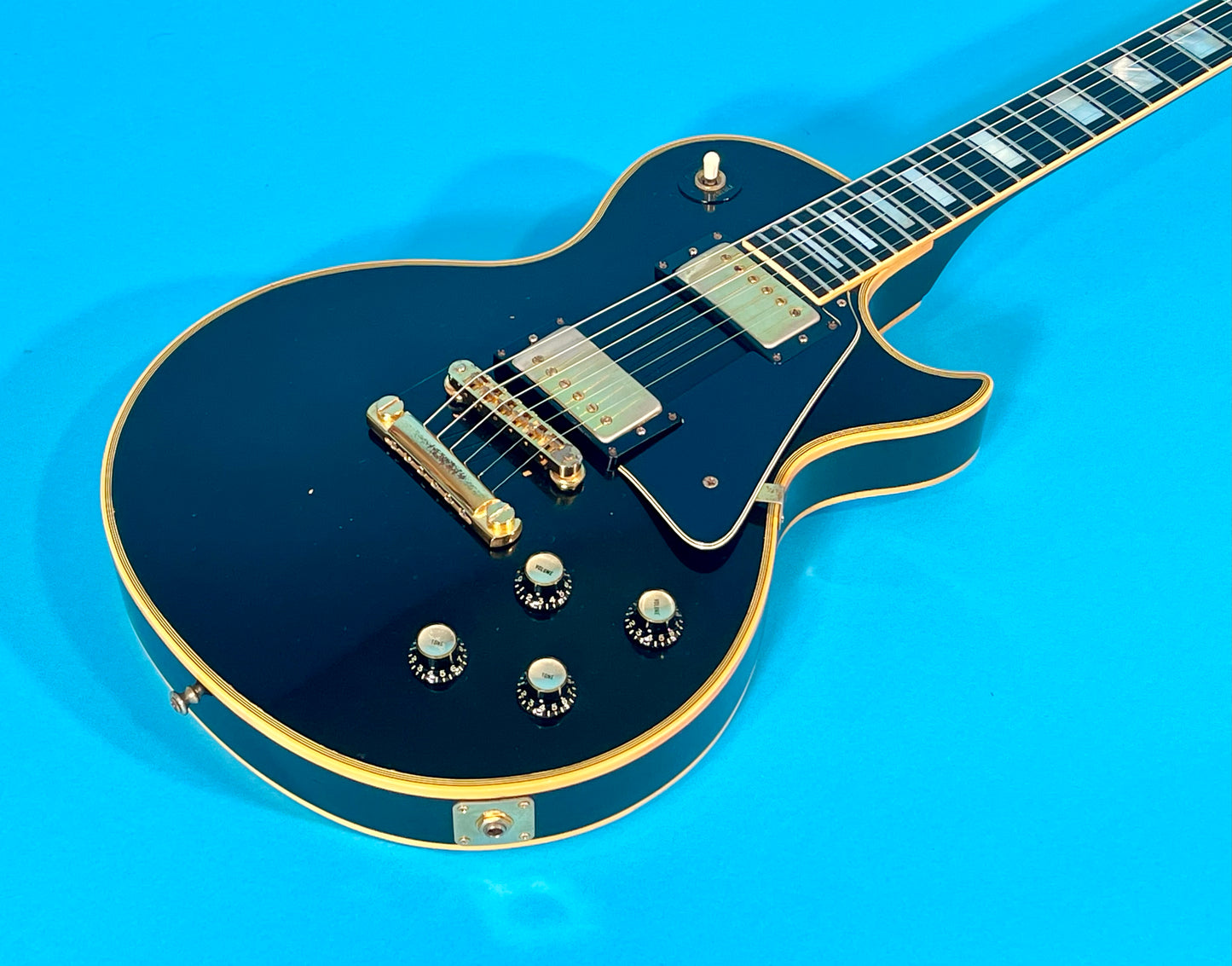 1978 Gibson Les Paul Custom Black 100% Original