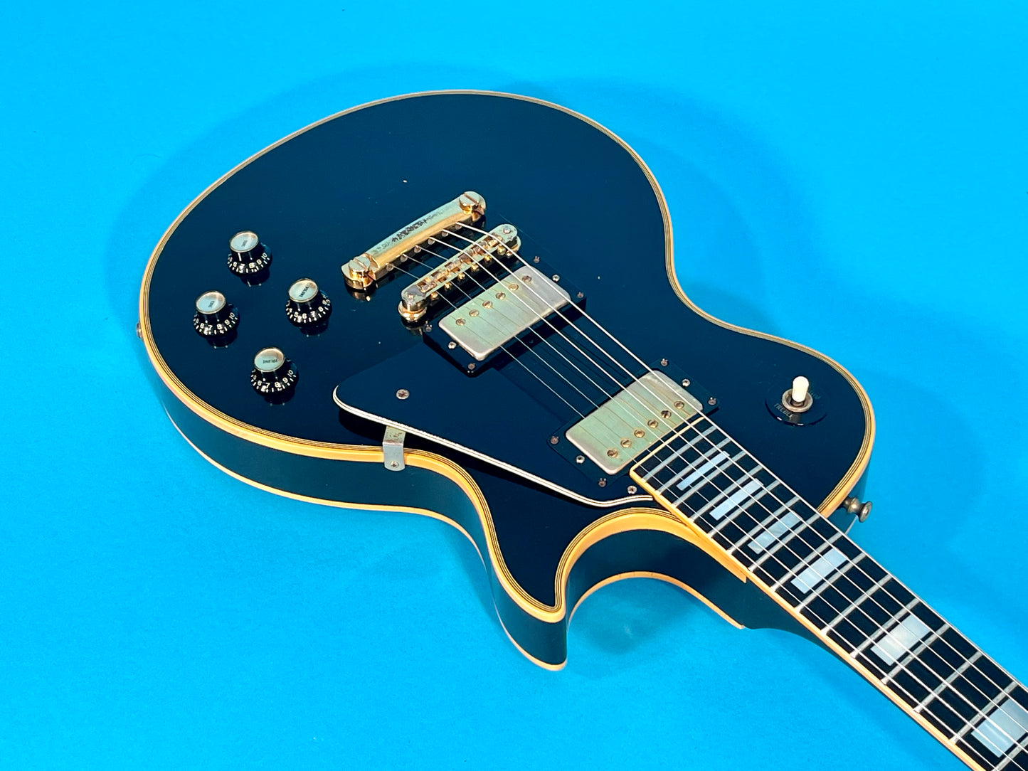 1978 Gibson Les Paul Custom Black 100% Original