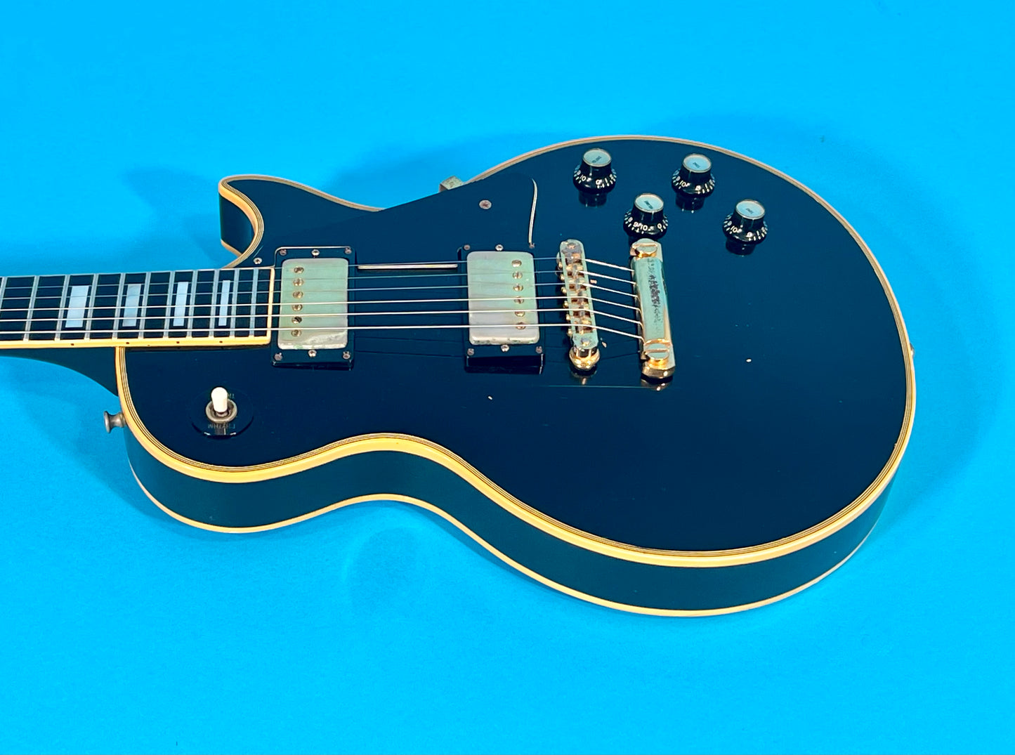 1978 Gibson Les Paul Custom Black 100% Original