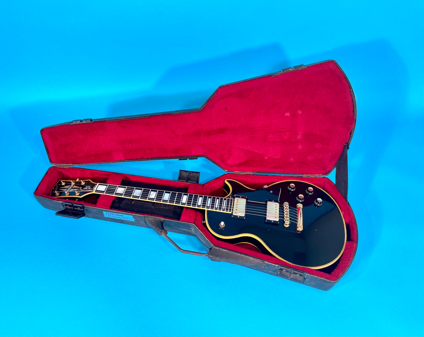 1978 Gibson Les Paul Custom Black 100% Original