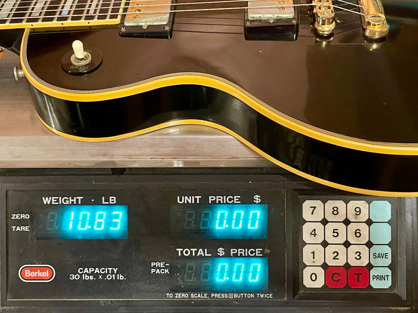 1978 Gibson Les Paul Custom Black 100% Original