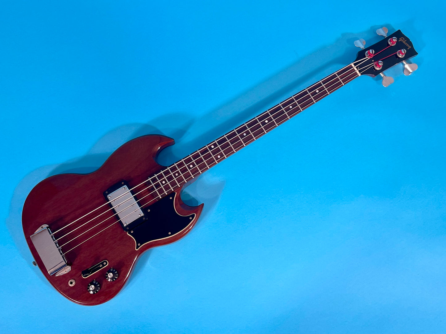 1973 Gibson EB-4L long scale bass Cherry finish 100% original
