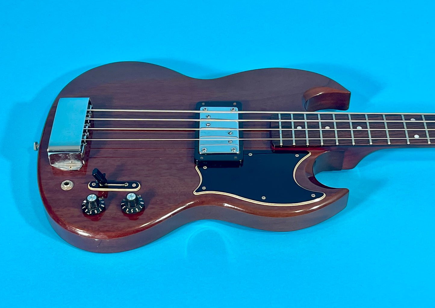 1973 Gibson EB-4L long scale bass Cherry finish 100% original