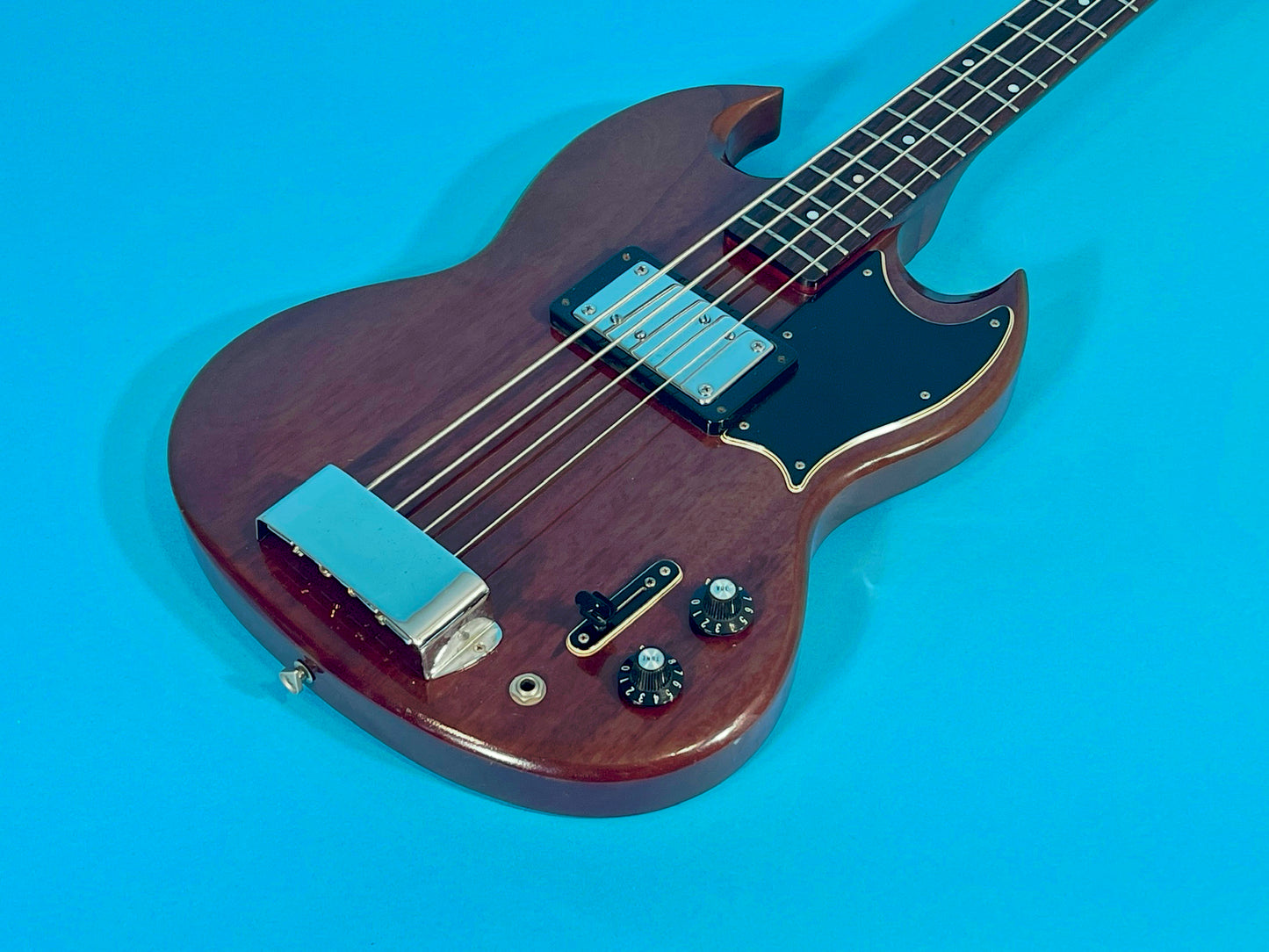1973 Gibson EB-4L long scale bass Cherry finish 100% original