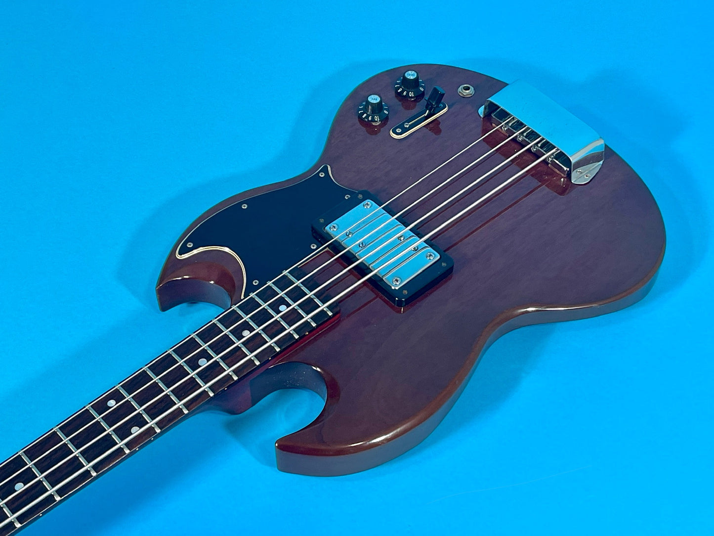 1973 Gibson EB-4L long scale bass Cherry finish 100% original