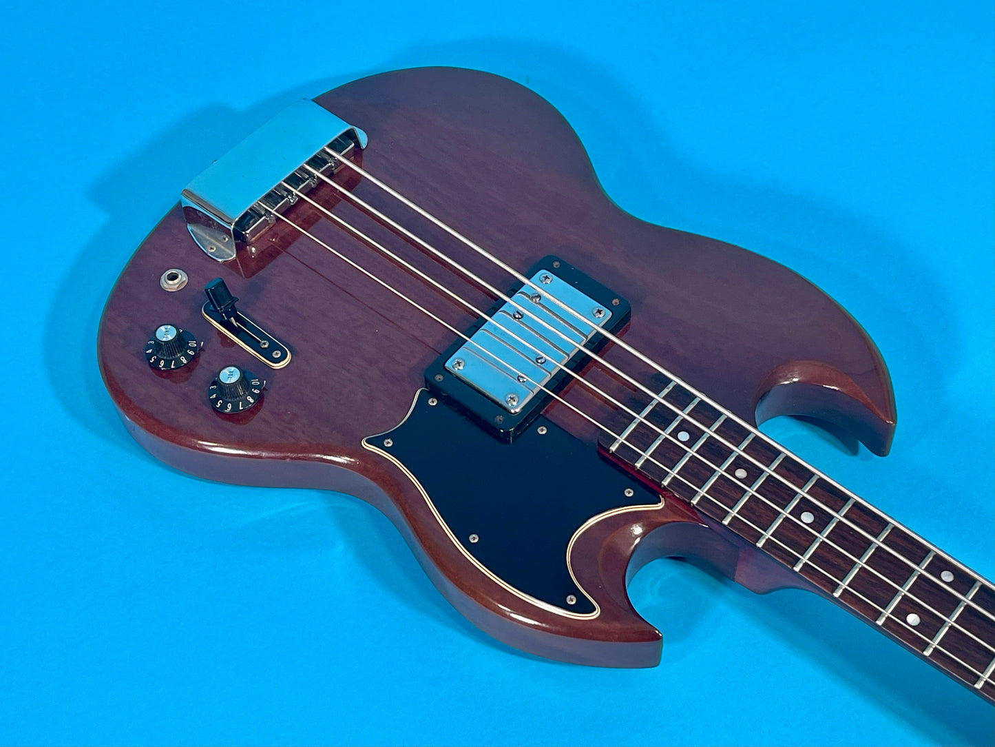 1973 Gibson EB-4L long scale bass Cherry finish 100% original