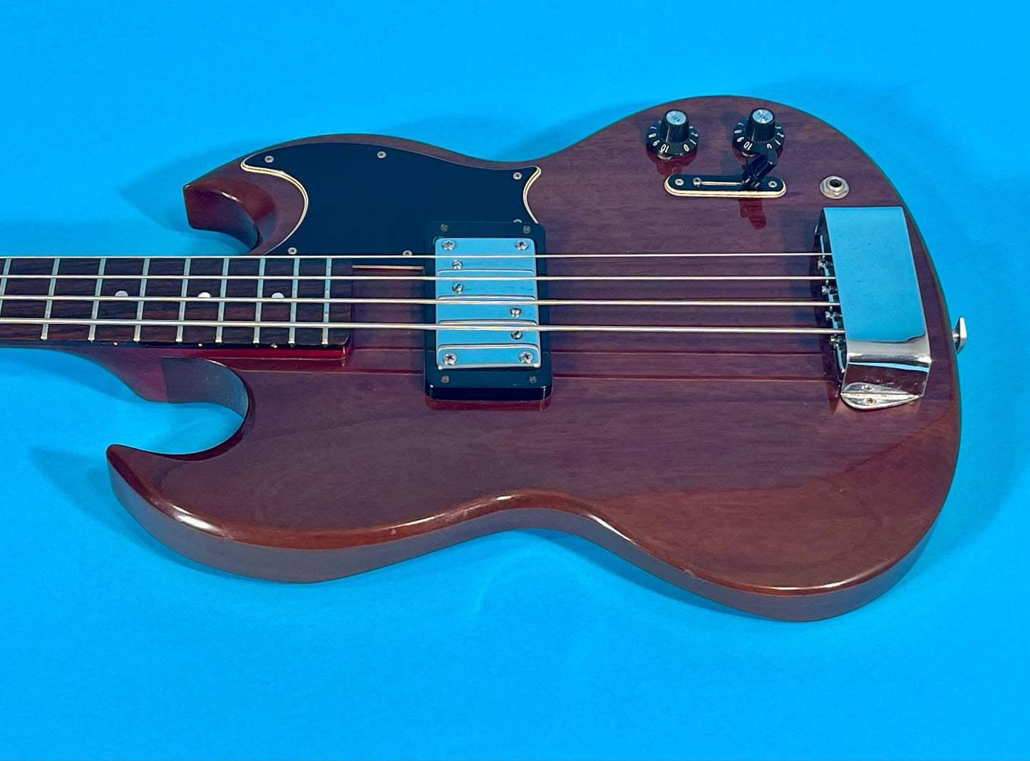 1973 Gibson EB-4L long scale bass Cherry finish 100% original