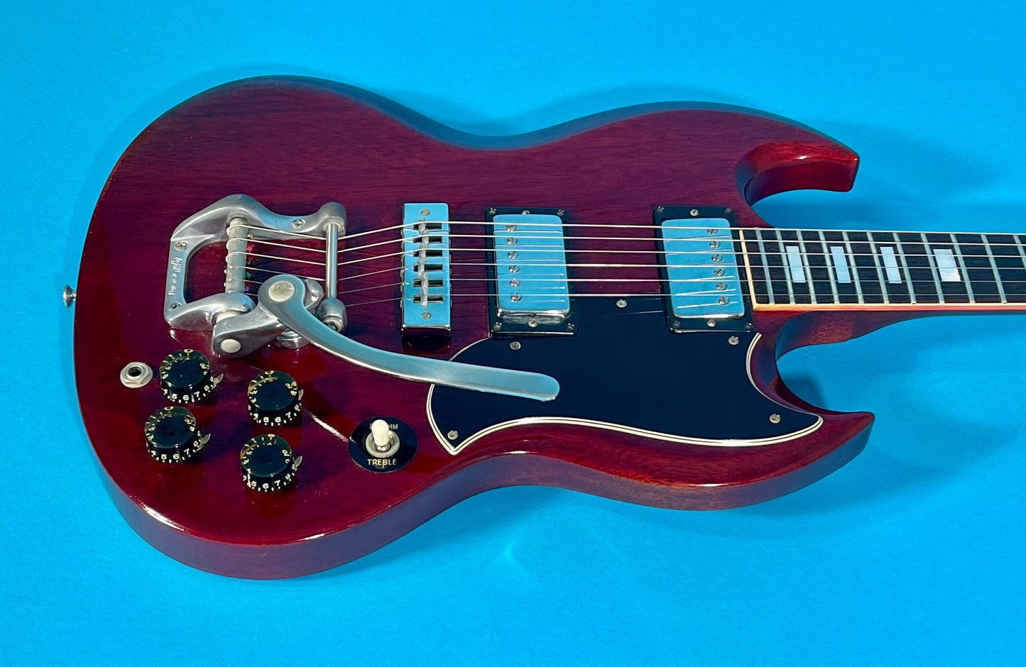 1973 Gibson SG Standard Cherry Finish 100% original
