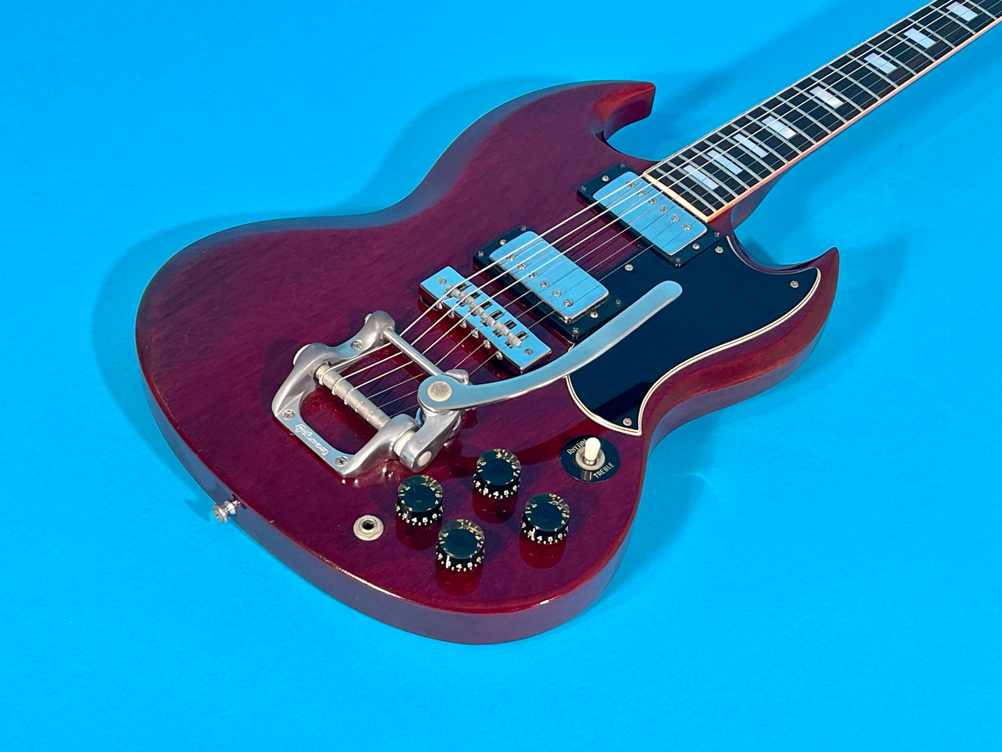 1973 Gibson SG Standard Cherry Finish 100% original