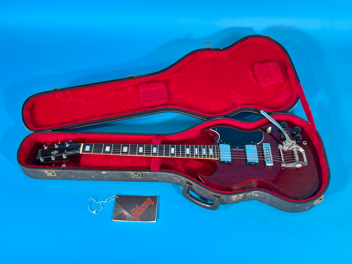 1973 Gibson SG Standard Cherry Finish 100% original