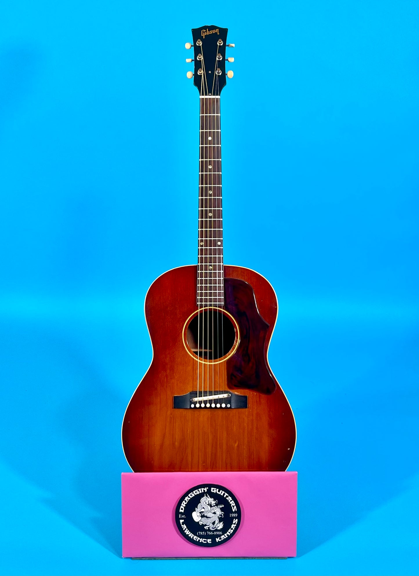 1965 Gibson LG-1 Cherry Sunburst excellent condition