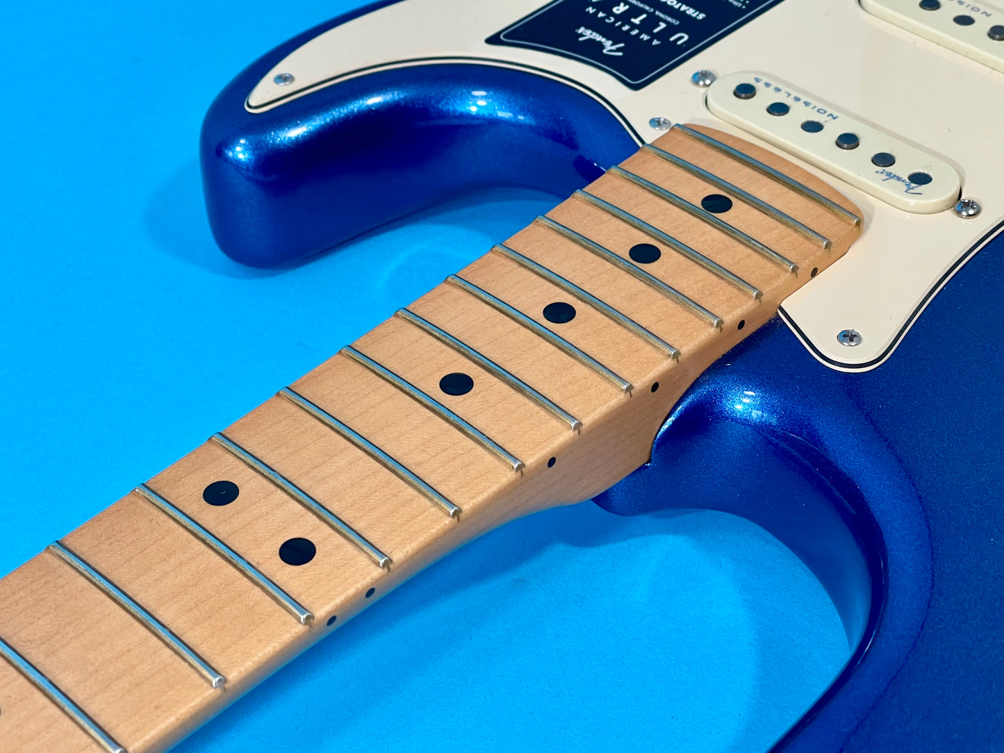 2022 Fender American Ultra Stratocaster Cobra Blue