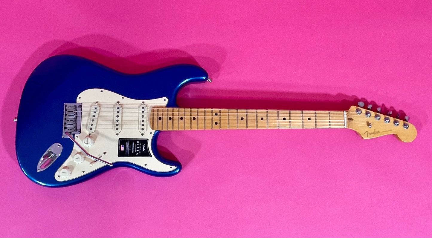 2022 Fender American Ultra Stratocaster Cobra Blue