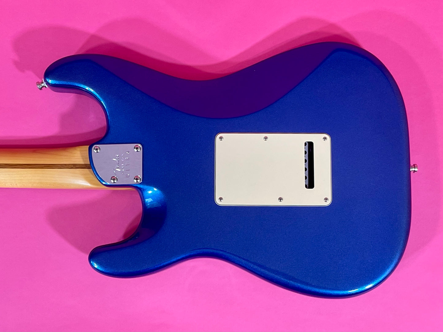 2022 Fender American Ultra Stratocaster Cobra Blue