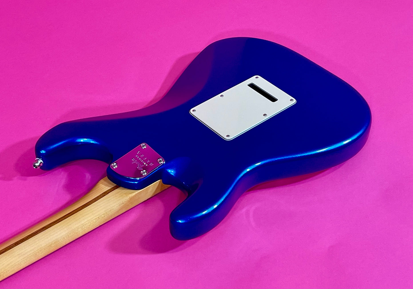 2022 Fender American Ultra Stratocaster Cobra Blue